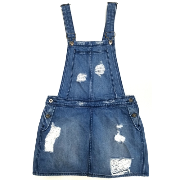 LF Carmar Denim Overall Dress - Picture 1 of 8